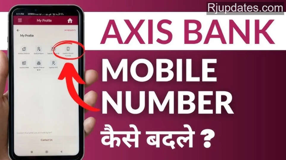 Axis mobile number
